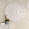 Ekena Millwork Milton Ceiling Medallion (Fits Canopies up to 7 7/8"), 40 5/8"OD x 1 3/4"P, Primed White CM40MI - alternate 8